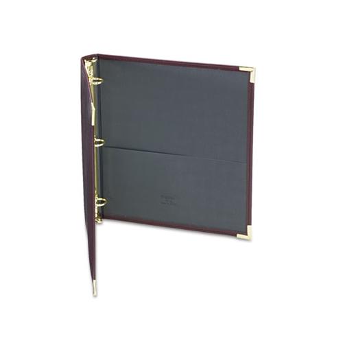 Classic Collection Ring Binder, 3 Rings, 1" Capacity, 11 X 8.5, Burgundy