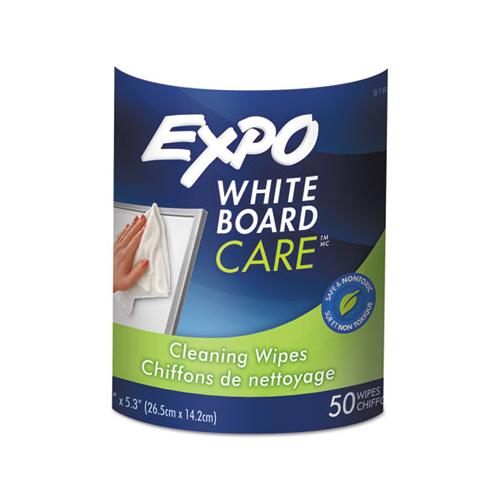 Dry-erase Board-cleaning Wet Wipes, 6 X 9, 50-container