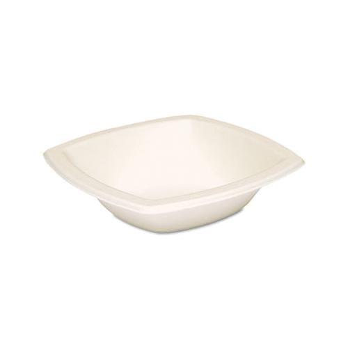 Bare Eco-forward Sugarcane Dinnerware, 12oz Bowl, Ivory, 125-pk