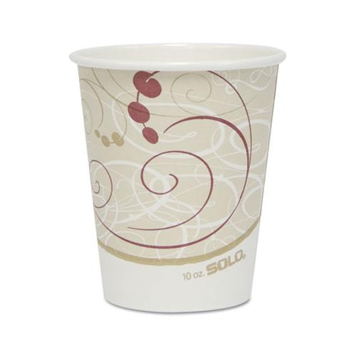 Hot Cups, Symphony Design, 10oz, 50-pack
