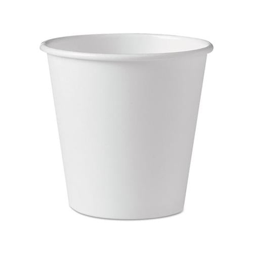 Polycoated Hot Paper Cups, 10 Oz, White, 1000-carton