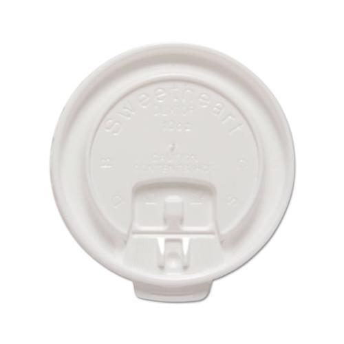 Liftback & Lock Tab Cup Lids For Foam Cups, Fits 10 Oz Trophy Cups, We, 100-pk