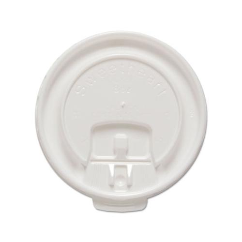 Liftback & Lock Tab Cup Lids For Foam Cups, Fits 8 Oz Trophy Cups, We, 100-pk