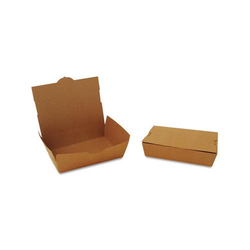 Champpak Carryout Boxes, #2, Kraft, 7.75 X 5.5 X 1.88, 200-carton