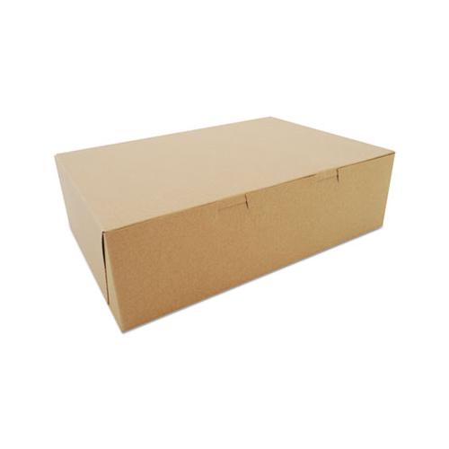 Bakery Boxes, Kraft, Paperboard, 14 X 10 X 4, 100-bundle