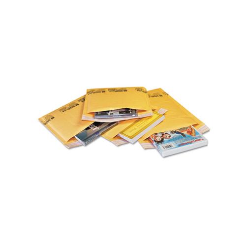 Jiffylite Self-seal Bubble Mailer, #5, Barrier Bubble Lining, Self-adhesive Closure, 10.5 X 16, Golden Brown Kraft, 80-carton