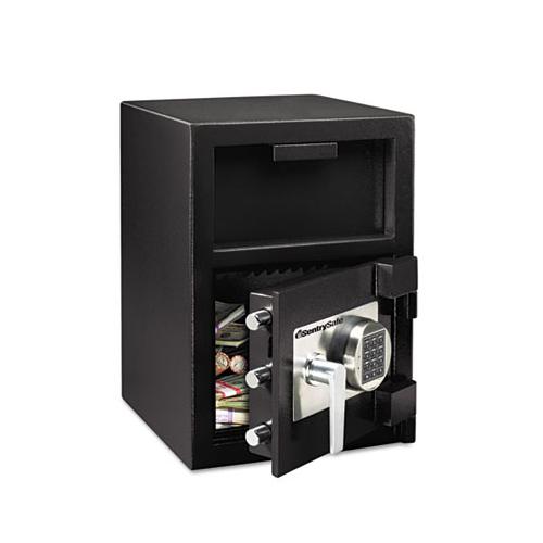 Digital Depository Safe, Extra Large, 1.3 Cu Ft, 14w X 15.6d X 24h, Black