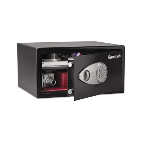Electronic Lock Security Safe, 1 Cu Ft, 16.94w X 14.56d X 8.88h, Black