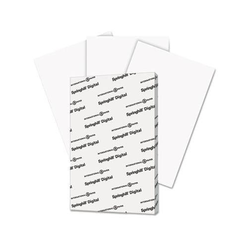 Digital Index White Card Stock, 92 Bright, 110lb, 11 X 17, White, 250-pack