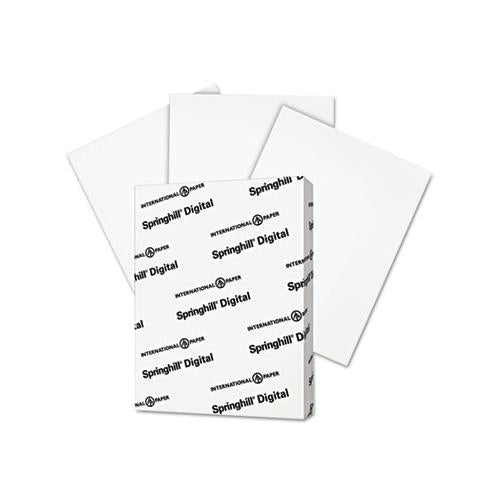 Digital Vellum Bristol White Cover, 67 Lb, 8.5 X 11, Vellum White, 250-pack