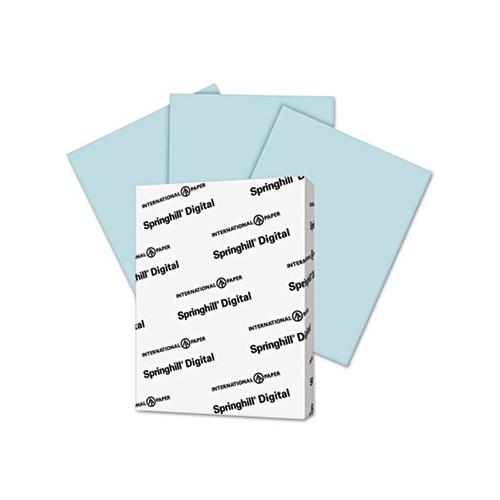 Digital Index Color Card Stock, 90lb, 8.5 X 11, Blue, 250-pack