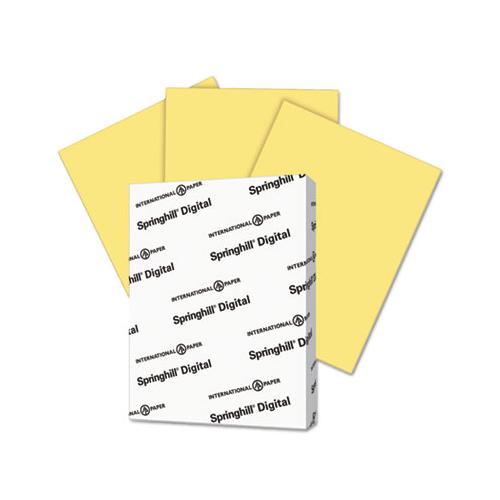 Digital Index Color Card Stock, 90lb, 8.5 X 11, Buff, 250-pack