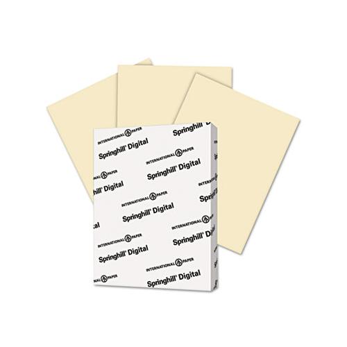 Digital Index Color Card Stock, 90lb, 8.5 X 11, Ivory, 250-pack