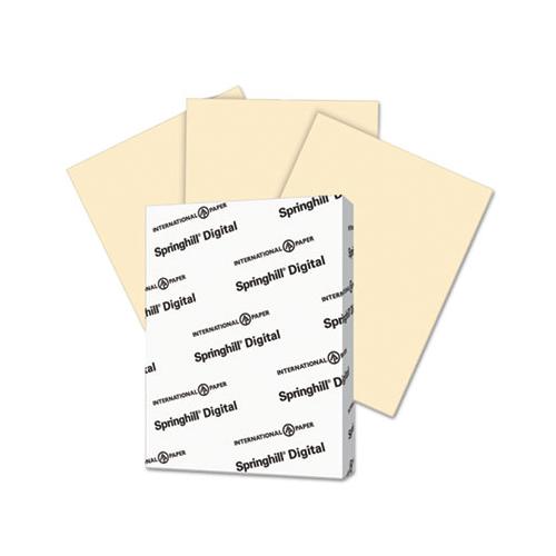 Digital Index Color Card Stock, 110lb, 8.5 X 11, Ivory, 250-pack