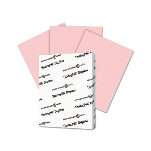 Digital Vellum Bristol Color Cover, 67lb, 8.5 X 11, Pink, 250-pack