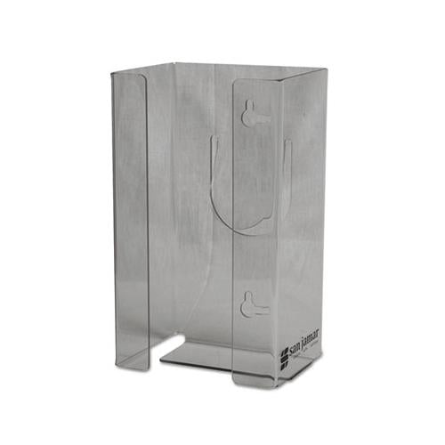 Clear Plexiglas Disposable Glove Dispenser, Single-box, 5 1-2w X 3 3-4d X 10h