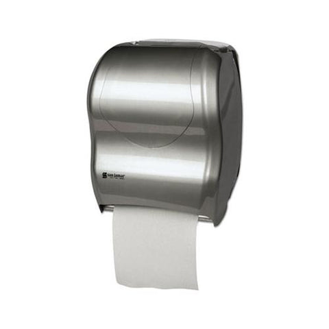 Tear-n-dry Touchless Roll Towel Dispenser, 16 3-4 X 10 X 12 1-2, Silver