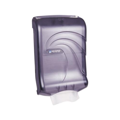 Ultrafold Multifold-c-fold Towel Dispenser, Oceans, Black, 11 3-4 X 6 1-4 X 18