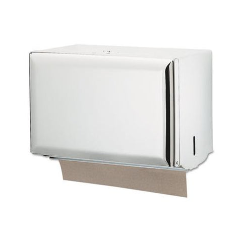 Singlefold Paper Towel Dispenser, White, 10 3-4 X 6 X 7 1-2