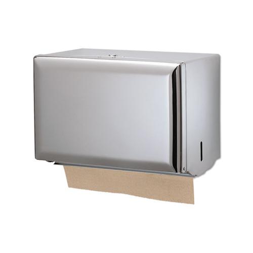 Singlefold Paper Towel Dispenser, Chrome, 10 3-4 X 6 X 7 1-2