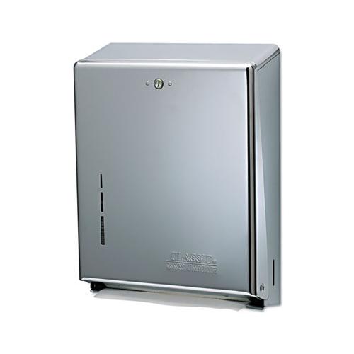 C-fold-multifold Towel Dispenser, Chrome,  11 3-8 X 4 X 14 3-4