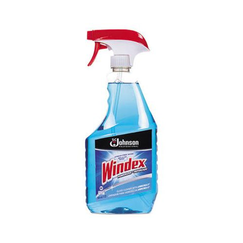 Glass Cleaner With Ammonia-d, 32oz Capped Bottle With Trigger, 12-carton