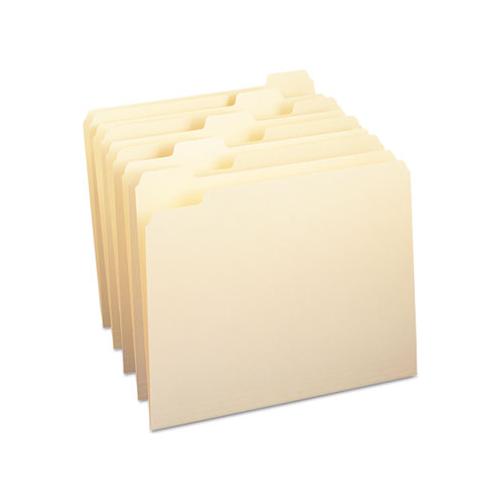 Manila File Folders, 1-5-cut Tabs, Letter Size, 100-box