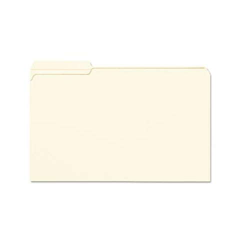 Reinforced Tab Manila File Folders, 1-3-cut Tabs, Left Position, Legal Size, 11 Pt. Manila, 100-box