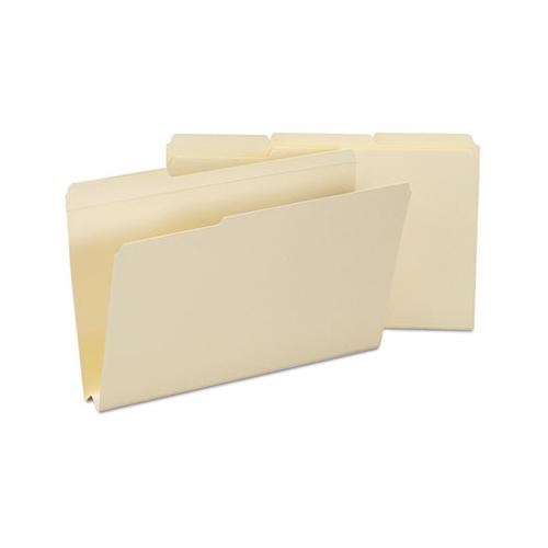 Expandable Heavyweight File Folders, 1-3-cut Tabs, Legal Size, Manila, 50-box