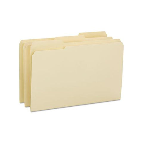Reinforced Tab Manila File Folders, 1-3-cut Tabs, Legal Size, 14 Pt. Manila, 100-box