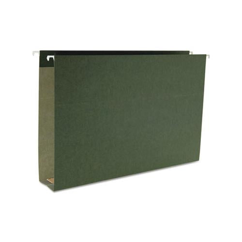 Box Bottom Hanging File Folders, Legal Size, Standard Green, 25-box
