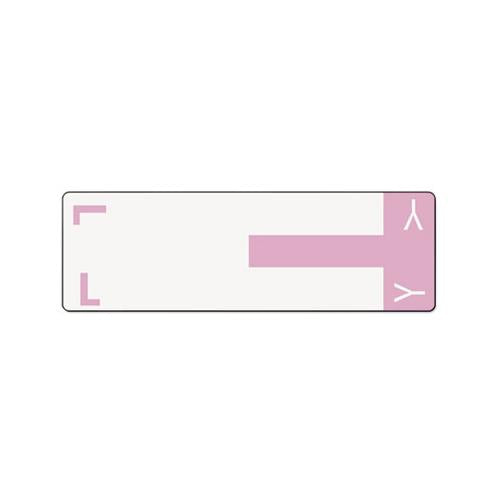 Alphaz Color-coded First Letter Combo Alpha Labels, L-y, 1.16 X 3.63, Lavender-white, 5-sheet, 20 Sheets-pack