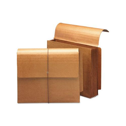 Redrope End Tab Wallets, 5.25" Expansion, 1 Section, Letter Size, Redrope, 10-box