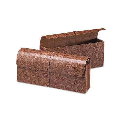 Classic Expanding Wallets For Checks, 3.5" Expansion, 1 Section, Redrope