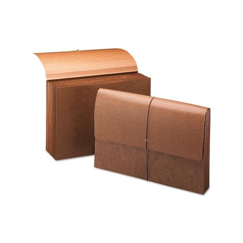 Classic Expanding Partition Wallets, 5.25" Expansion, 6 Sections, Legal Size, Redrope