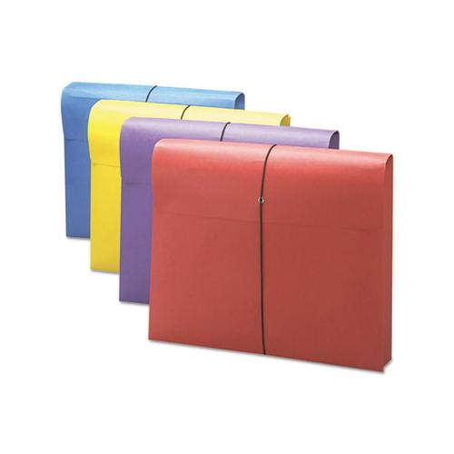 Expanding Wallet W- Antimicrobial Product Protection, 2" Expansion, 1 Section, Letter Size, Assorted, 4-pack