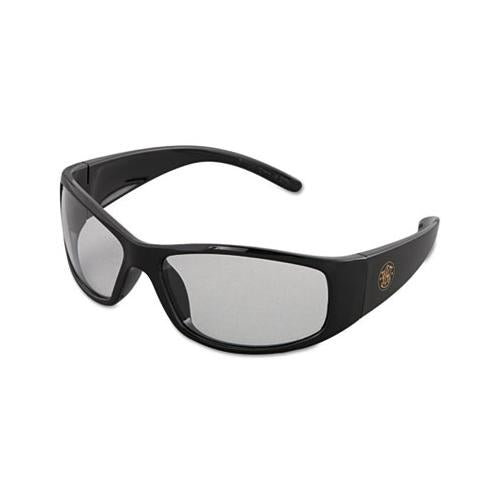 Elite Safety Eyewear, Black Frame, Clear Anti-fog Lens