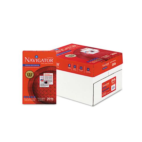 Premium Multipurpose Copy Paper, 97 Bright, 20lb, 8.5 X 14, White, 500 Sheets-ream, 10 Reams-carton