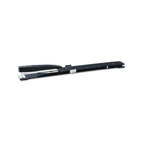 Heavy-duty Long Reach Stapler, 20-sheet Capacity, 12" Throat, Black