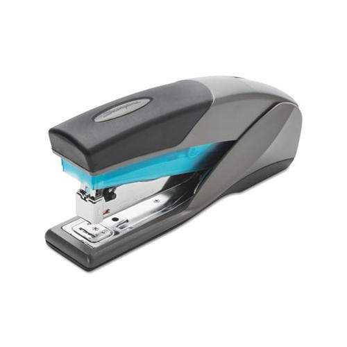 Optima 25 Reduced Effort Stapler, 25-sheet Capacity, Slate Gray-blue