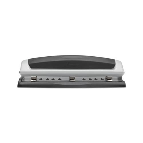 10-sheet Precision Pro Desktop Two-to-three-hole Punch, 9-32" Holes