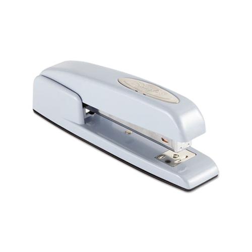 747 Business Full Strip Desk Stapler, 25-sheet Capacity, Sky Blue