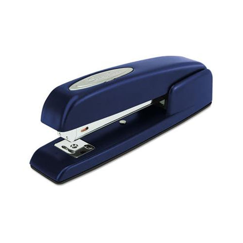 747 Business Full Strip Desk Stapler, 25-sheet Capacity, Royal Blue