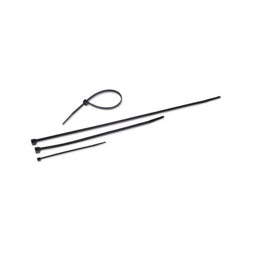 Nylon Cable Ties, 11 X 0.19, 50 Lb, Black, 500-pack