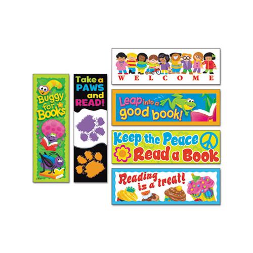 Bookmark Combo Packs, Celebrate Reading Variety #1, 2w X 6h, 216-pack