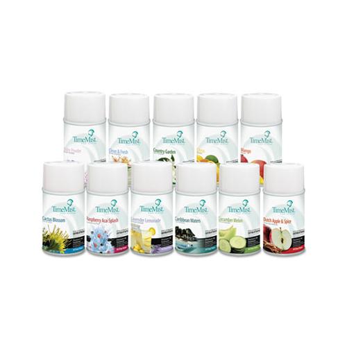 Premium Metered Air Freshener Refill, Assorted Fragrances, 6.6oz Aerosol, 12-carton