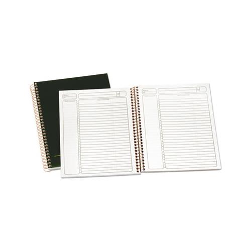 Gold Fibre Wirebound Writing Pad W- Cover, 1 Subject, Project Notes, Green Cover, 9.5 X 7.25, 84 Sheets