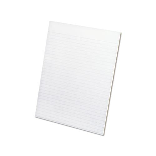 Glue Top Pads, Narrow Rule, 8.5 X 11, White, 50 Sheets, Dozen