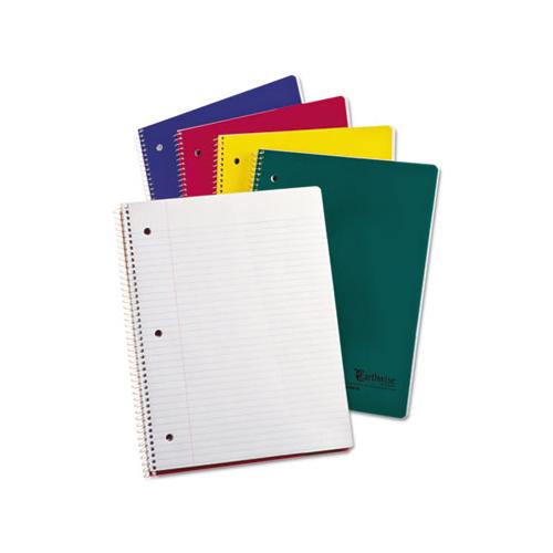 Earthwise By 100% Recycled Single Subject Notebooks, Medium-college Rule, Randomly Assorted Color Covers, 11 X 8.5, 80 Sheets
