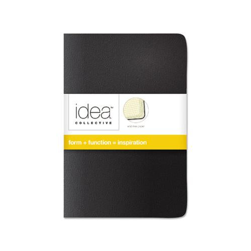 Idea Collective Journal, Wide-legal Rule, Assorted Cover Colors, 5.5 X 3.5, 40 Sheets, 2-pack
